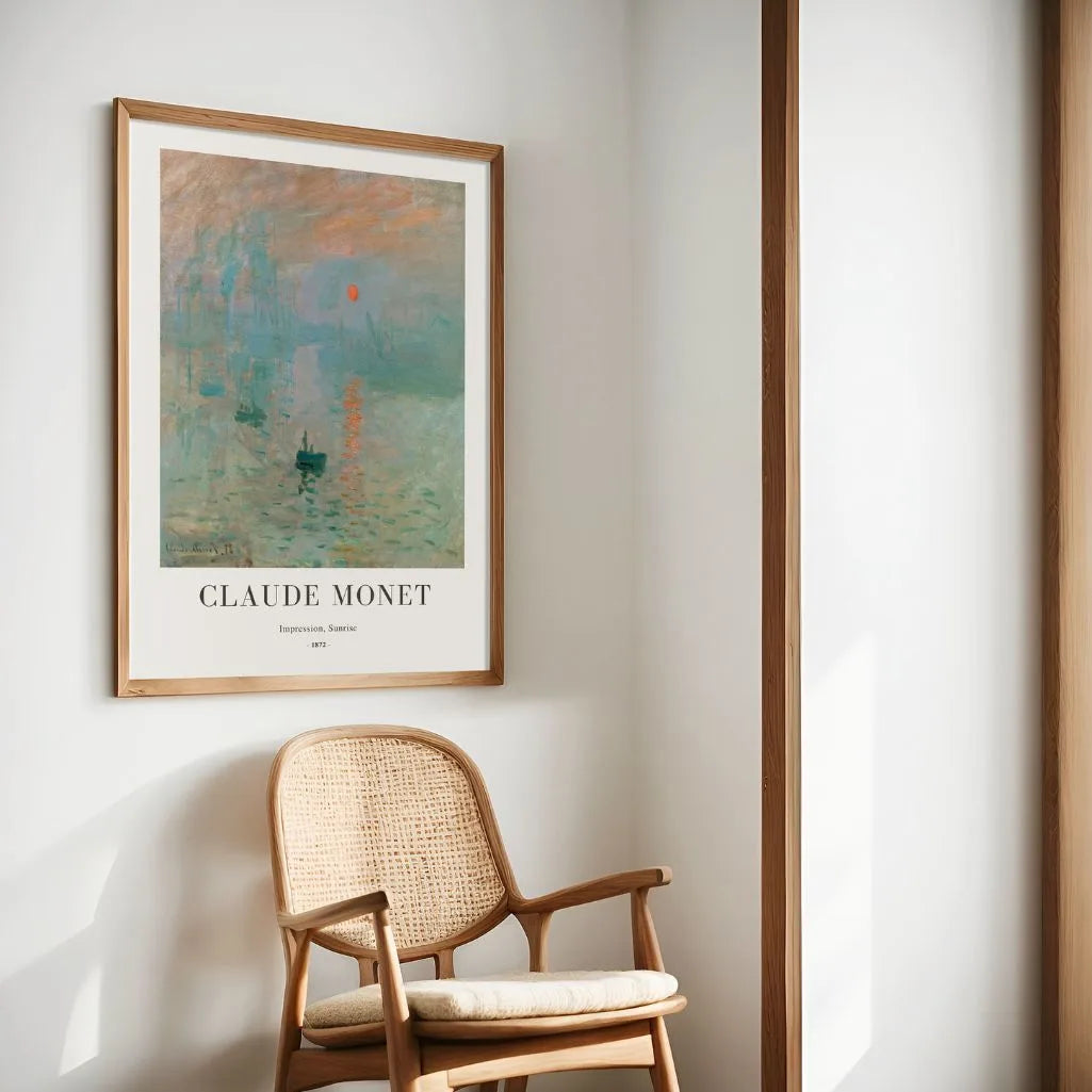 Claude Monet – Impressione, levar del sole Poster