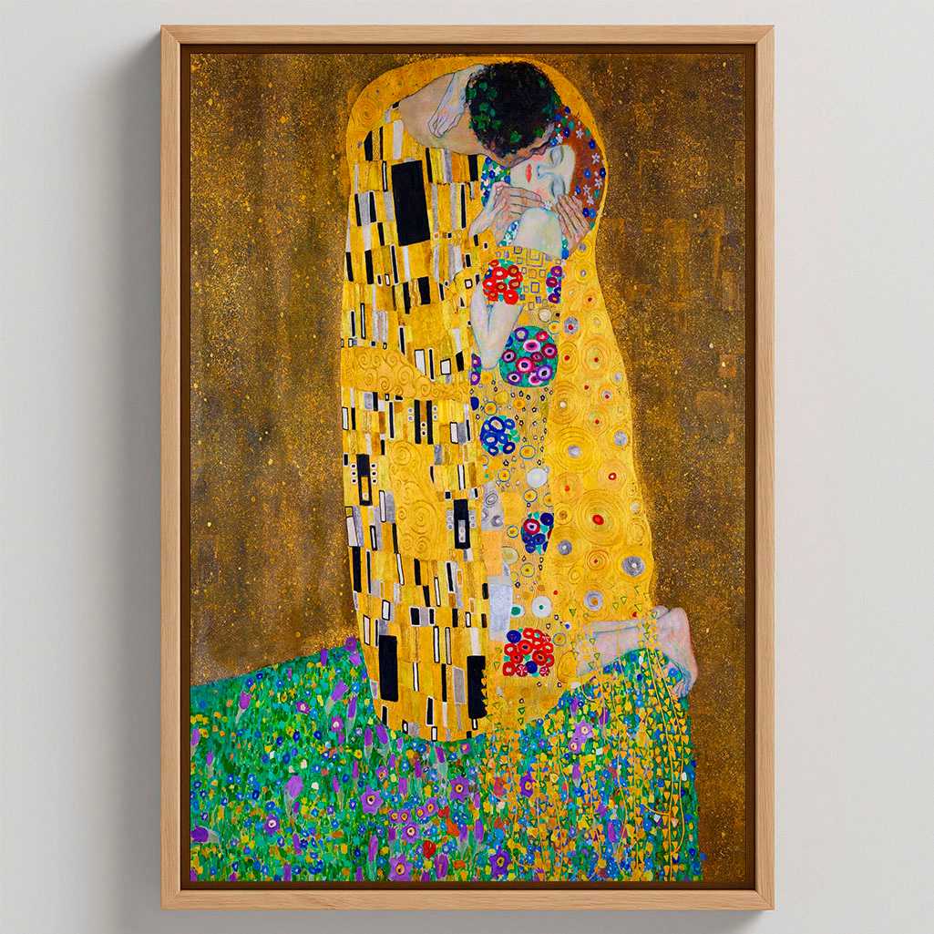 Toile encadrée – Le Baiser