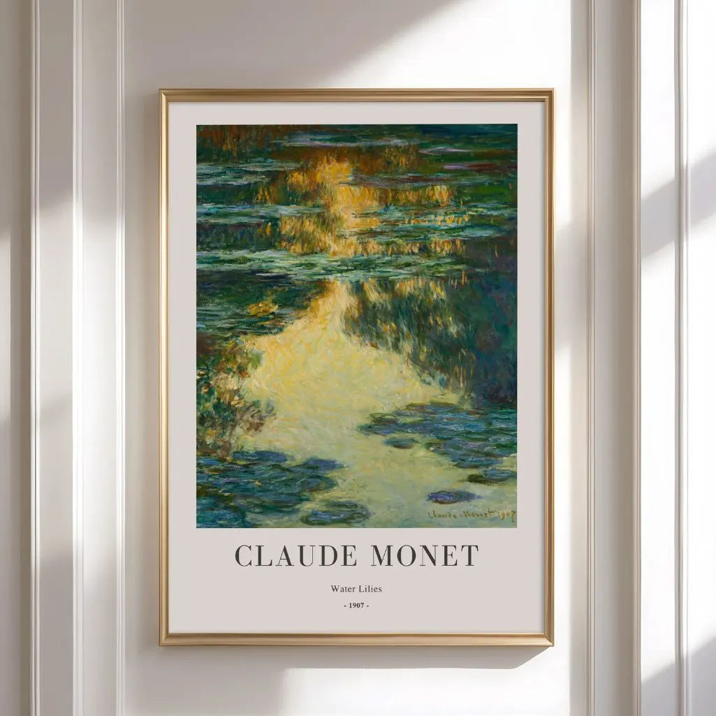 Poster Claude Monet – Ninfee 1907