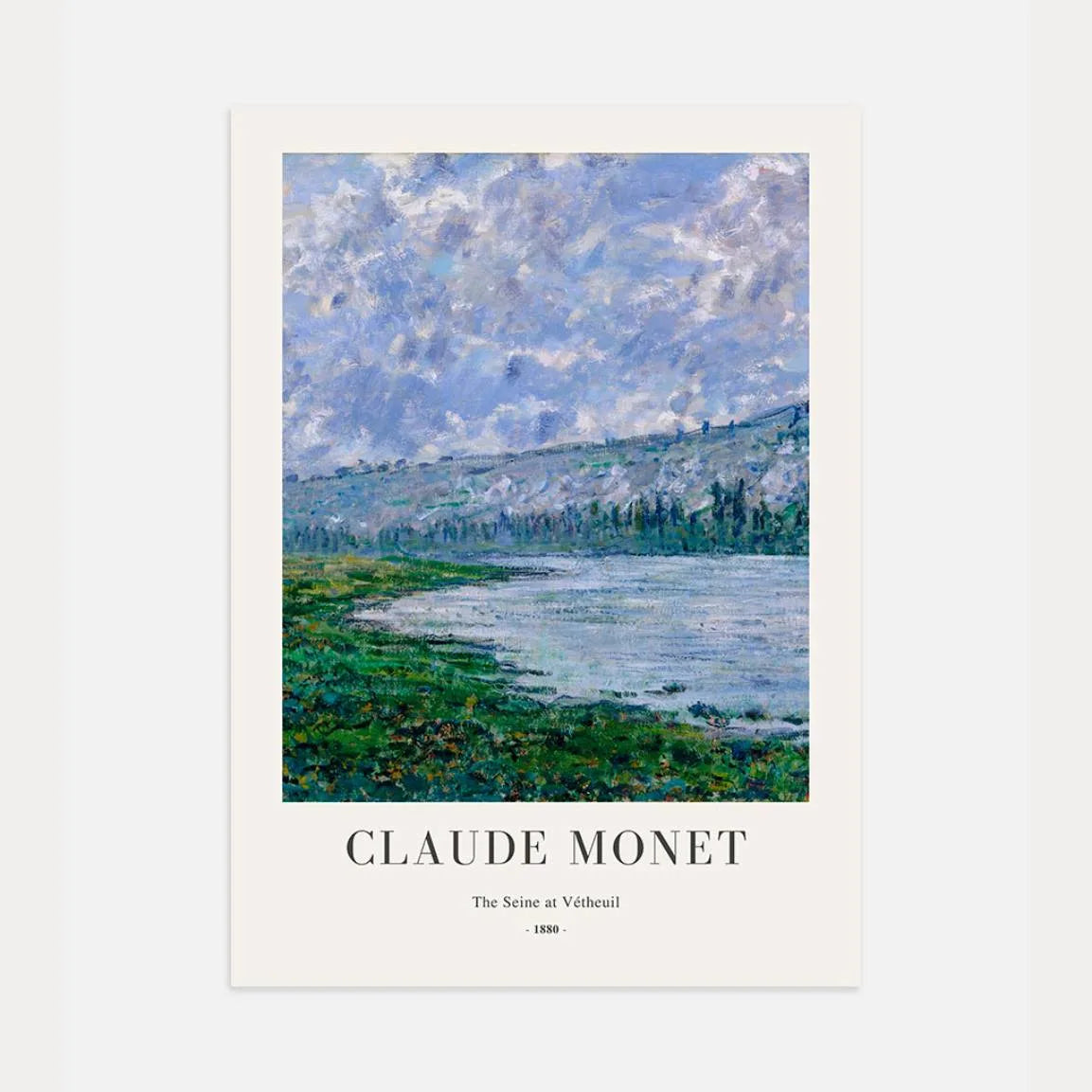 Poster Claude Monet – La Senna a Vétheuil