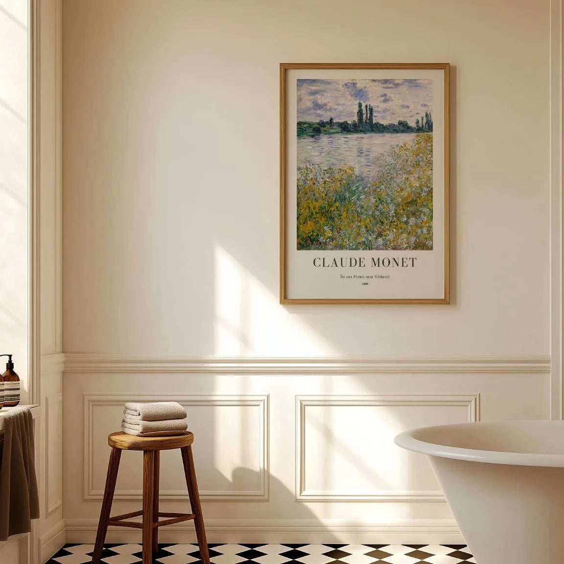 Monet Poster Ufer