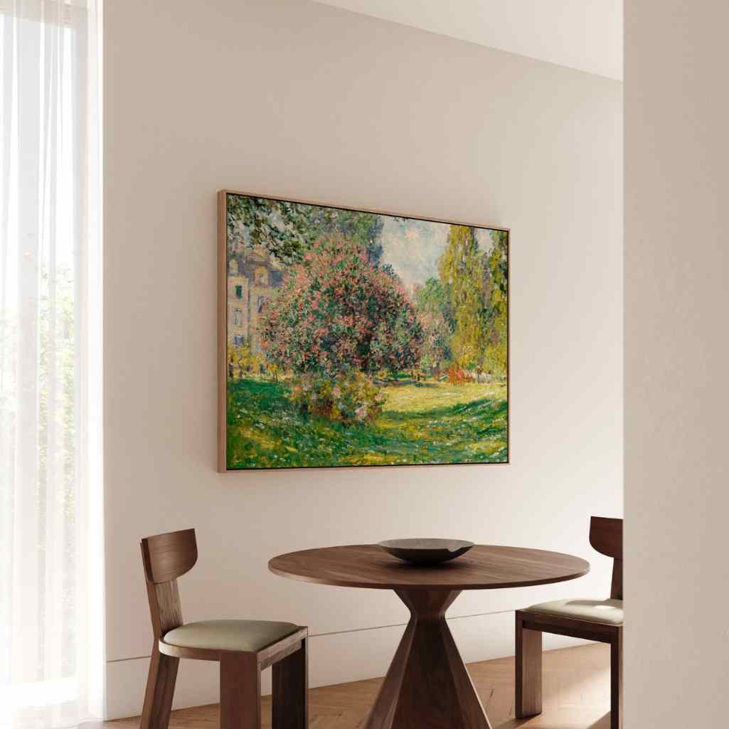 Toile encadrée - Le Parc Monceau