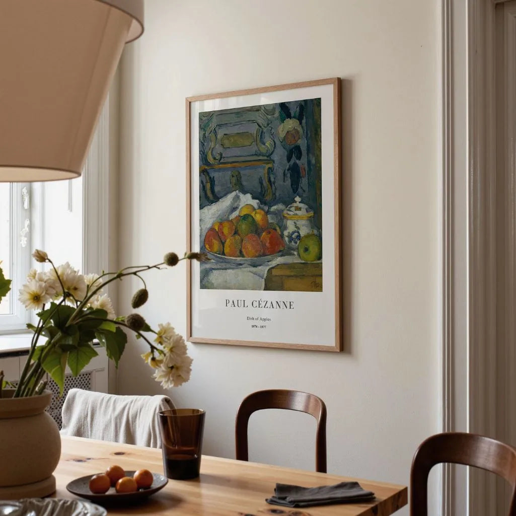 Paul Cézanne Dish of Apples Poster