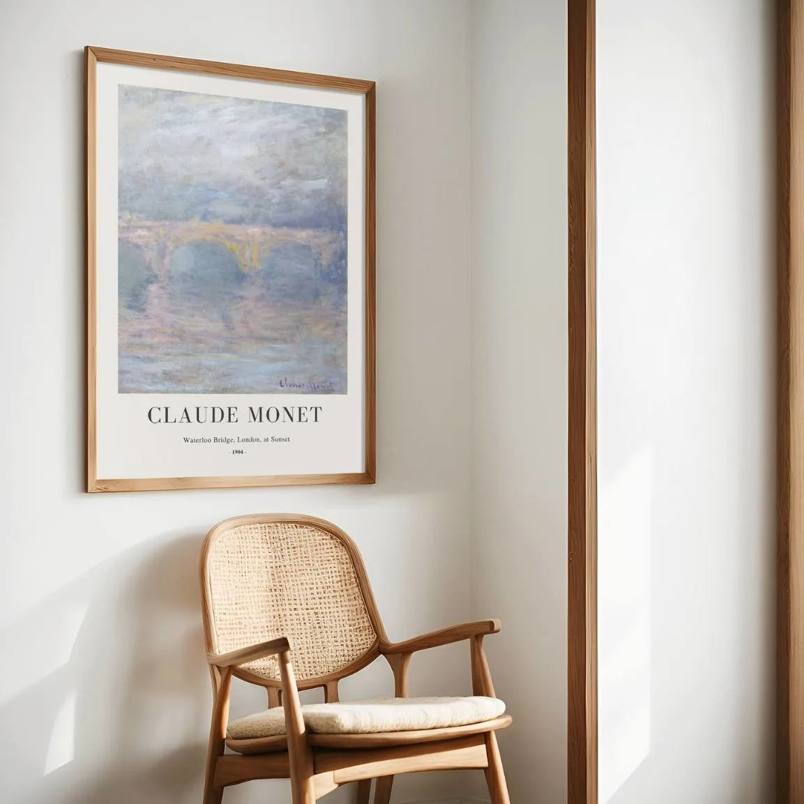 Monet Poster Tramonto