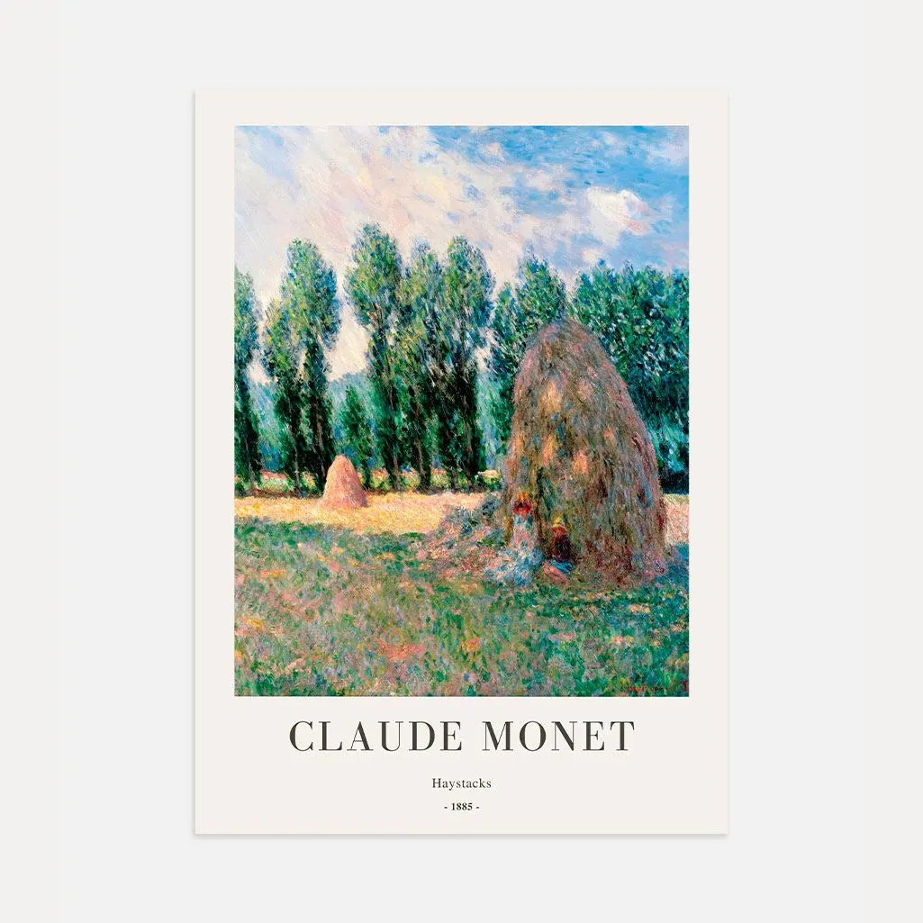 Claude Monet – Meules Affiche