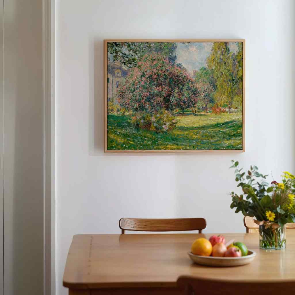 Toile encadrée - Le Parc Monceau