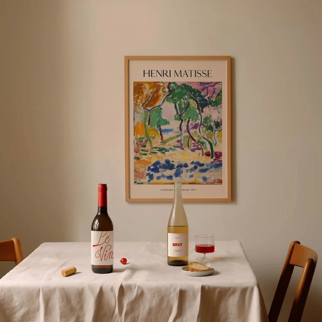 Henri Matisse Poster – Landschaft bei Collioure, 1905