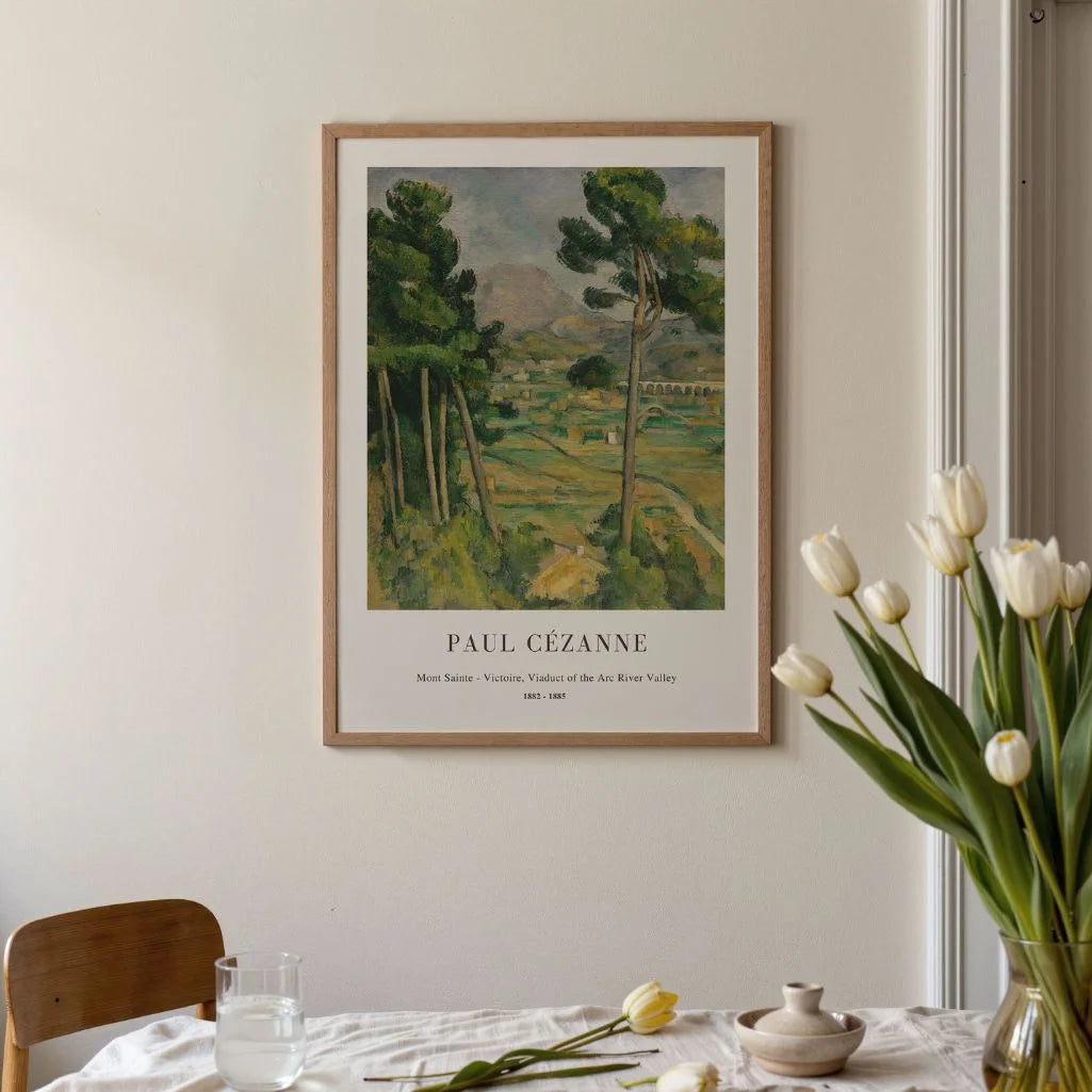 Cézanne Mont Sainte-Victoire Portrait Poster