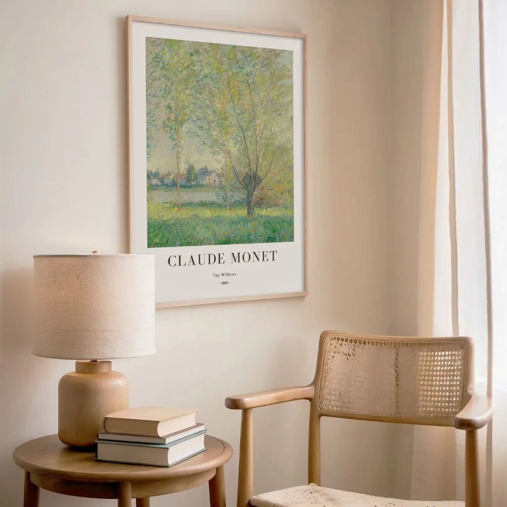 Affiche Claude Monet – Les Saules