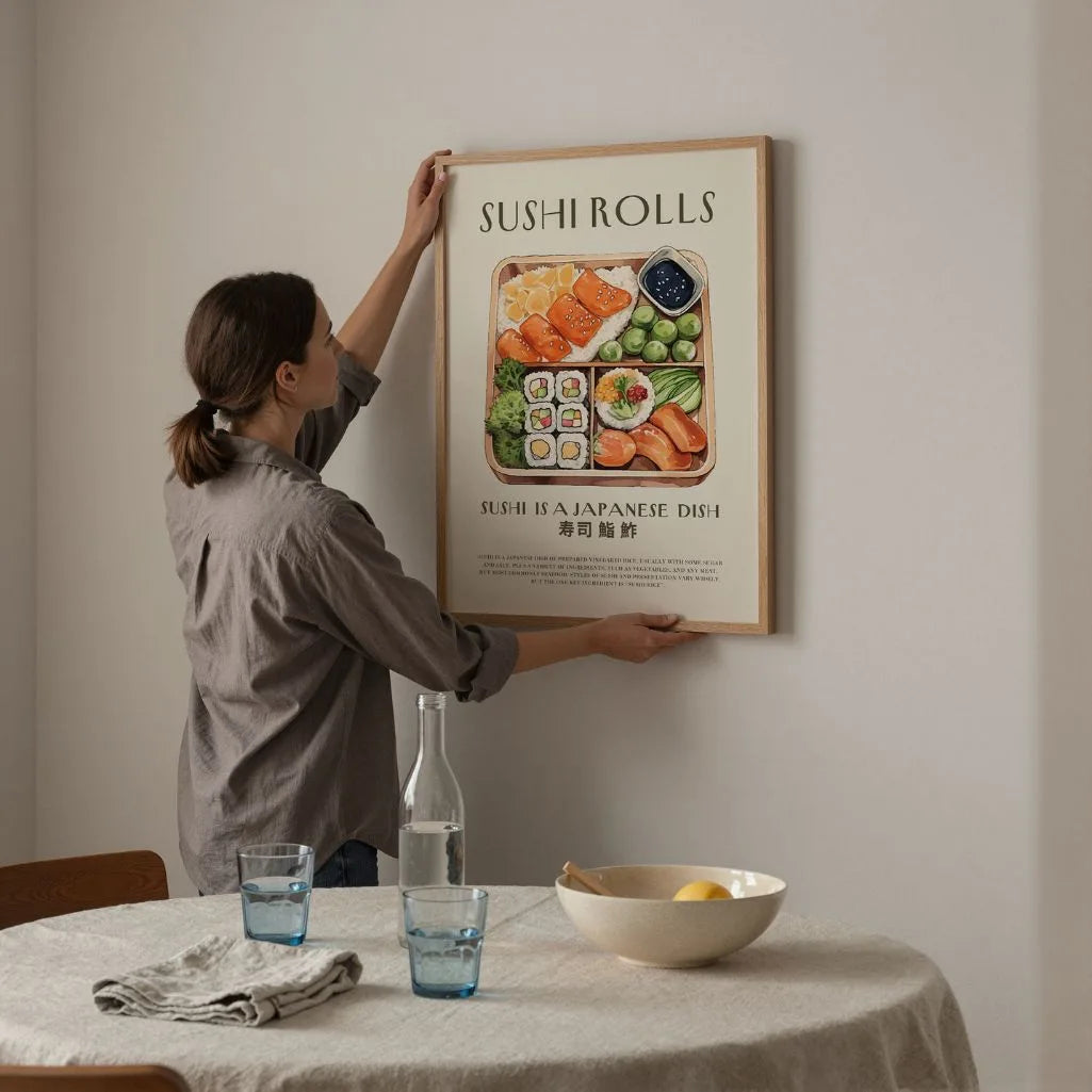 Bento Sushi Poster