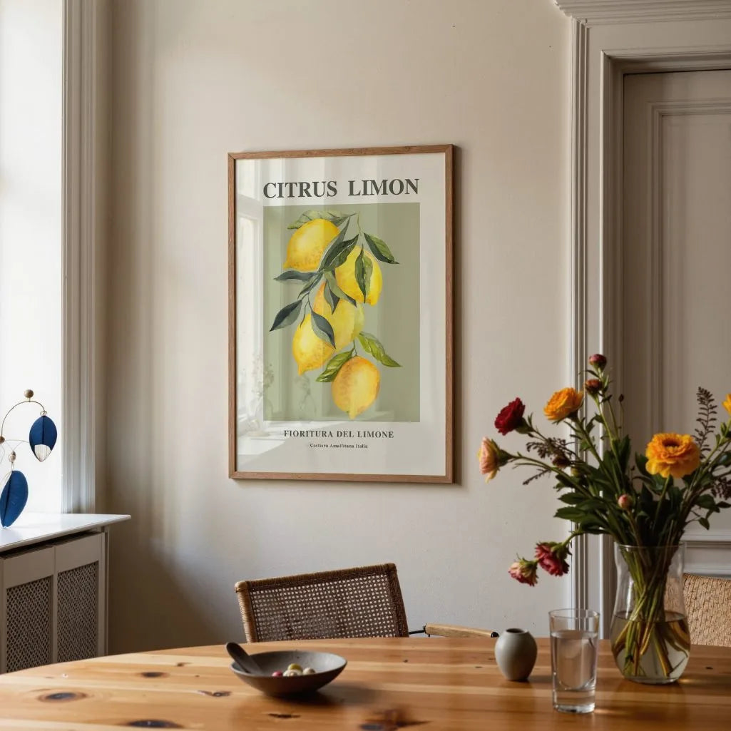 Zitronenzweig Poster