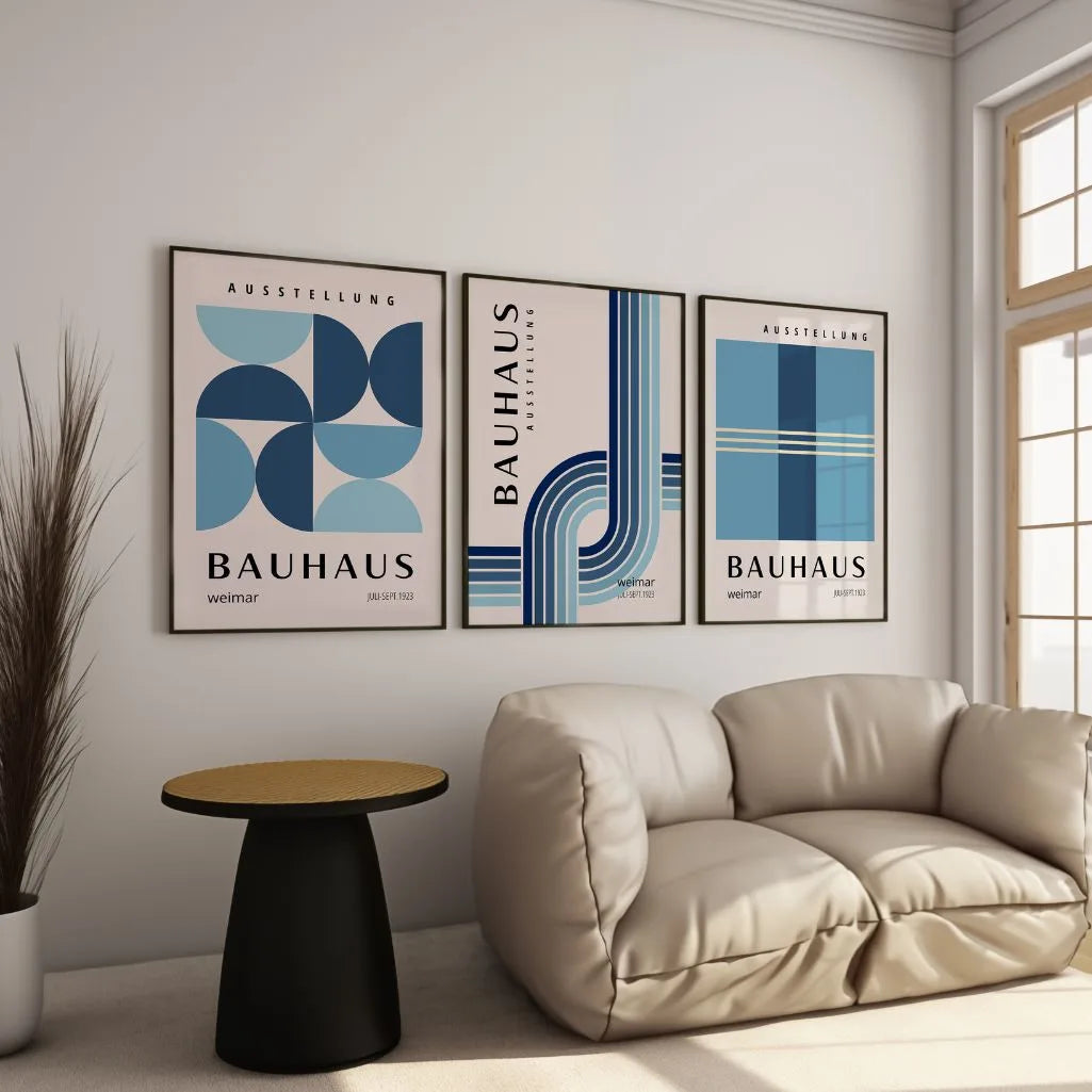Bauhaus Weimar Rhythm – Poster 3er-Set