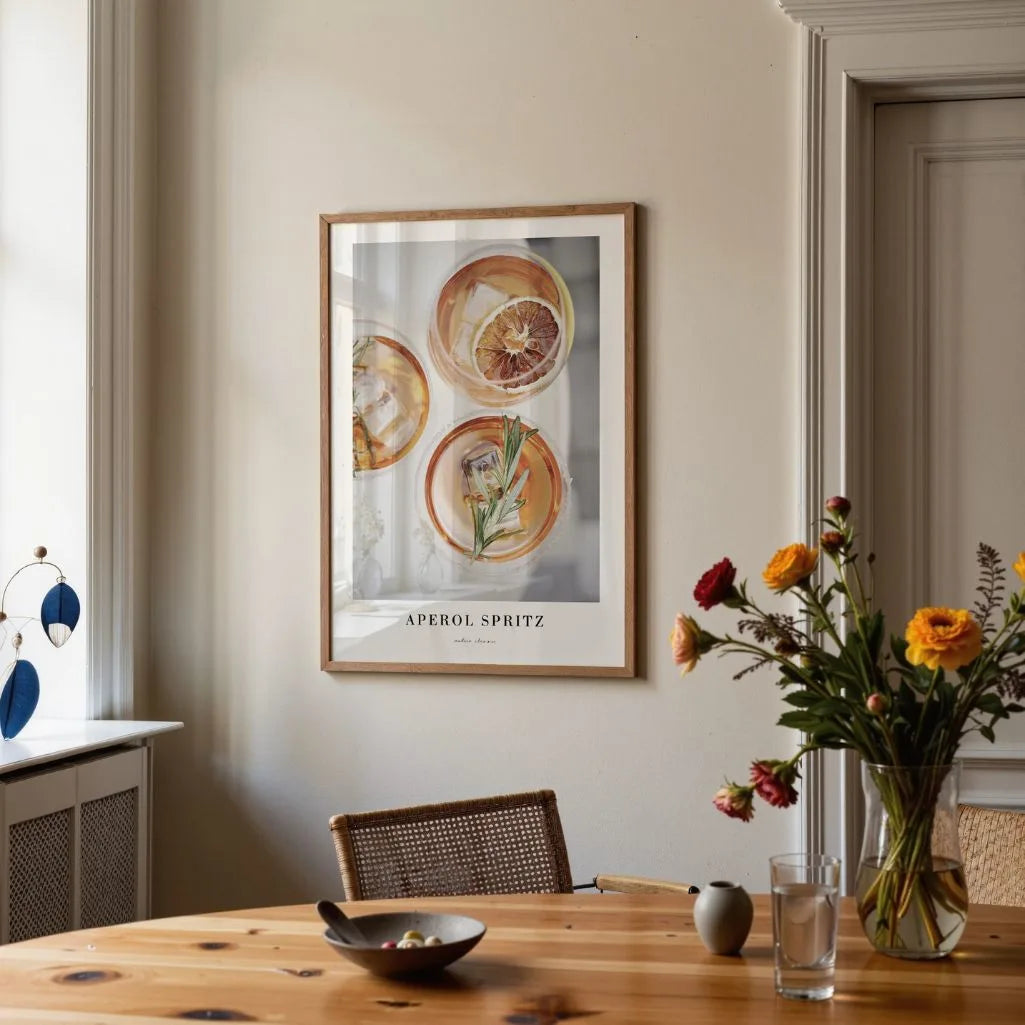 Aperol Spritz Rosmarin Poster