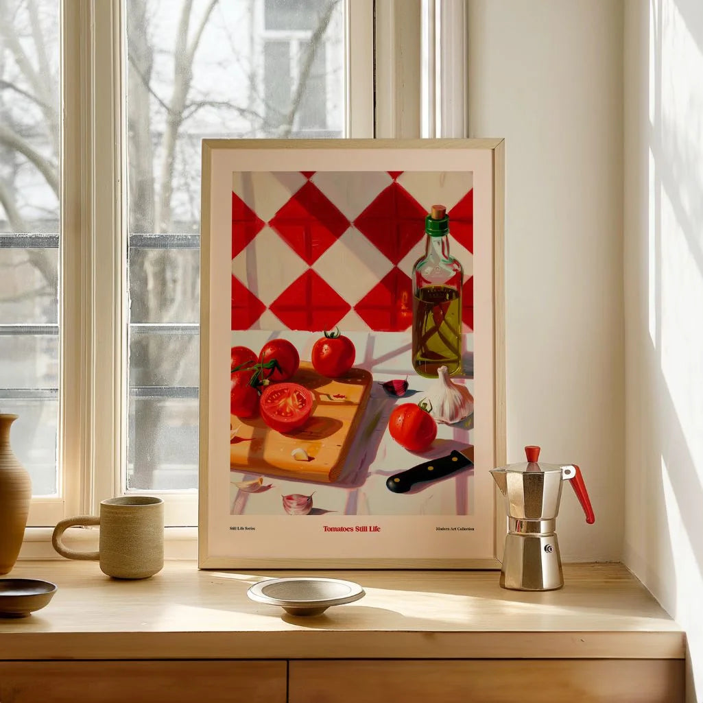 Affiche Nature Morte aux Tomates