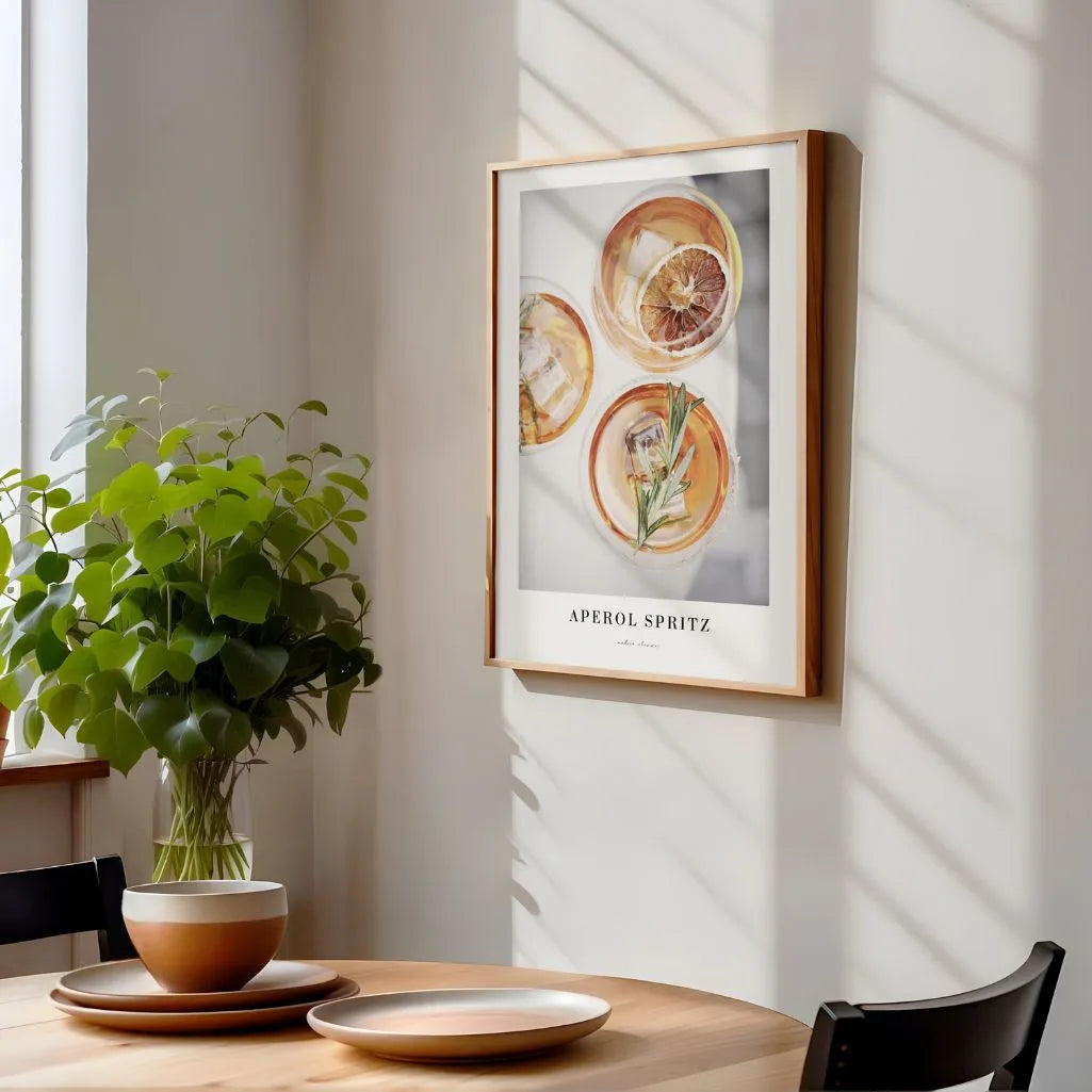 Aperol Spritz Rosmarin Poster