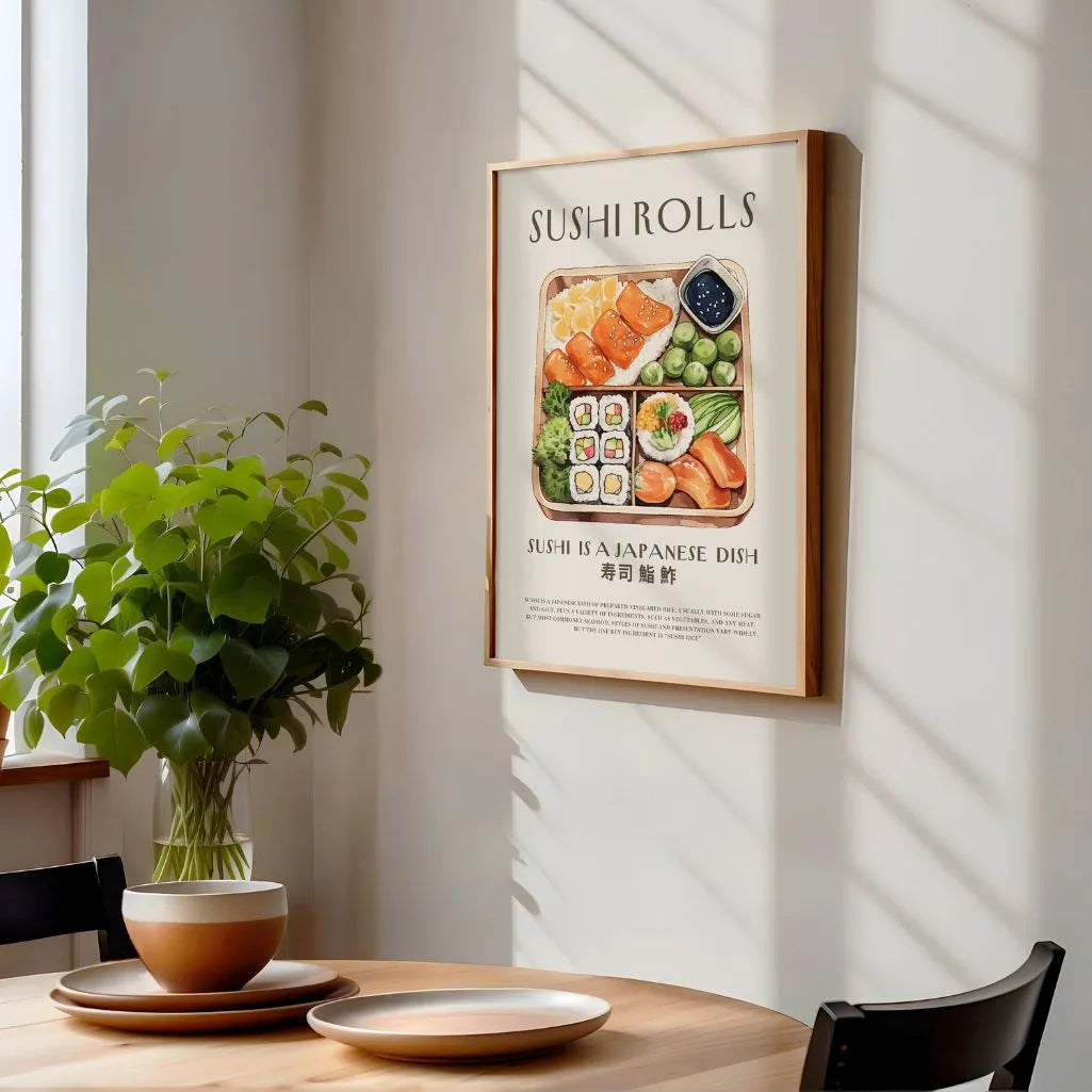 Bento Sushi Poster