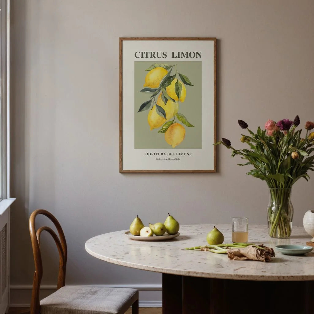 Zitronenzweig Poster