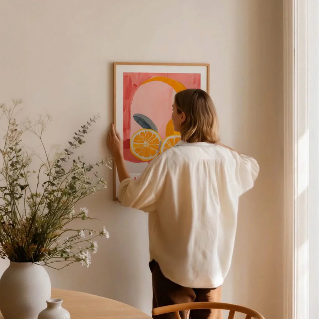 Poster Agrumi Rosa
