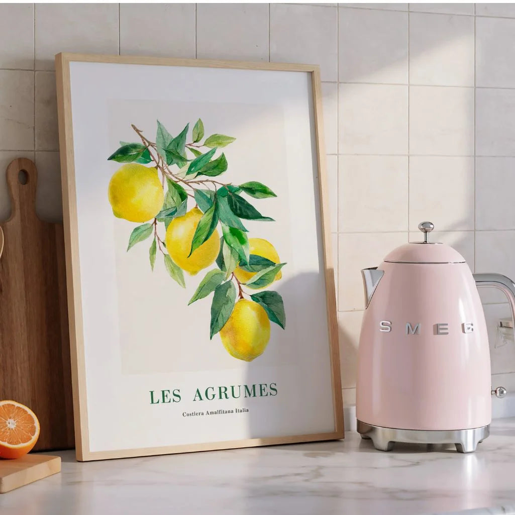 Poster Limoni Amalfi 