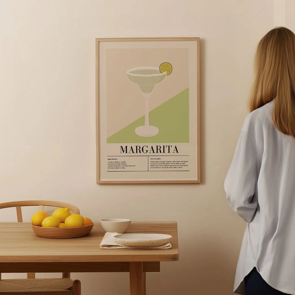 Poster Cocktail Classico Margarita