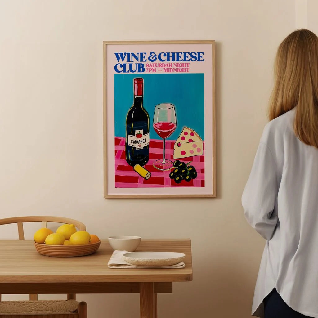 Affiche Club Vin-Fromage