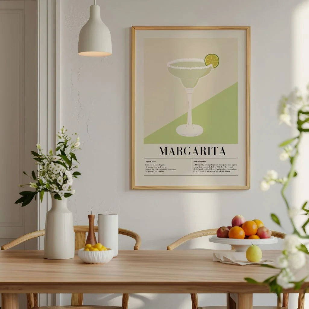 Poster Cocktail Classico Margarita