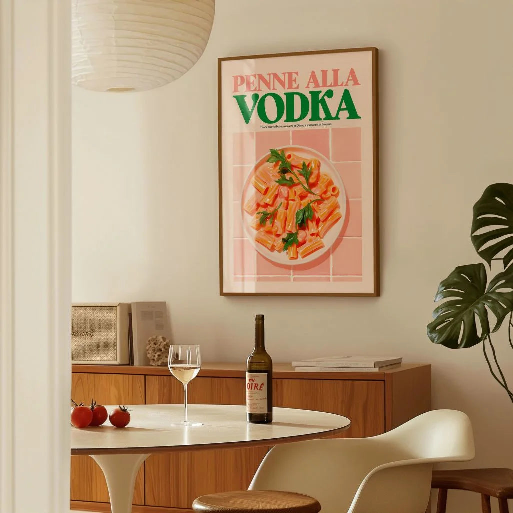 Penne Mit Wodka-Sauce Poster