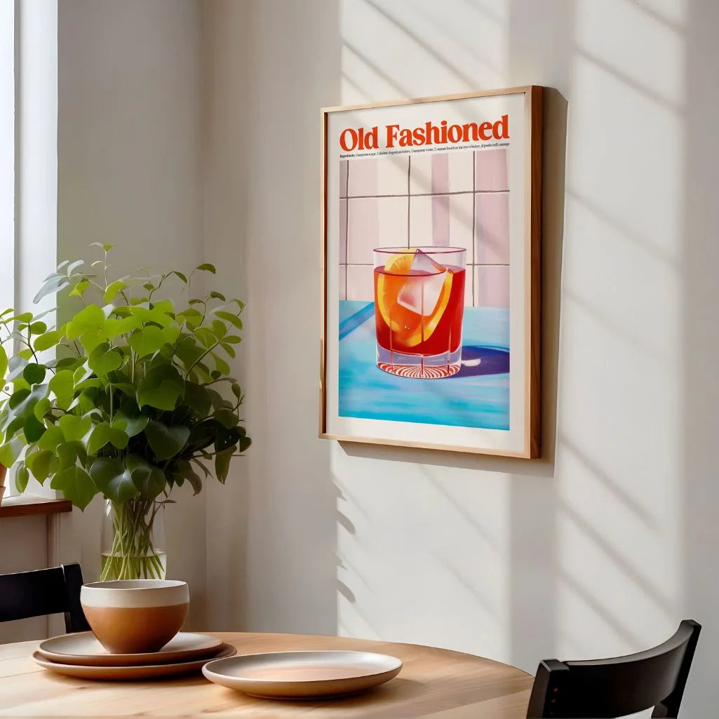 Old Fashioned Poster