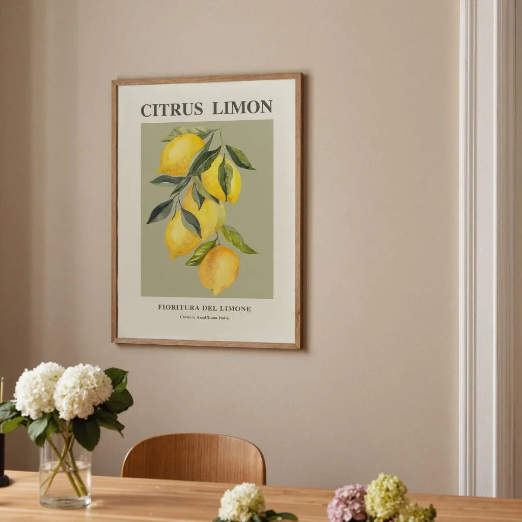 Zitronenzweig Poster