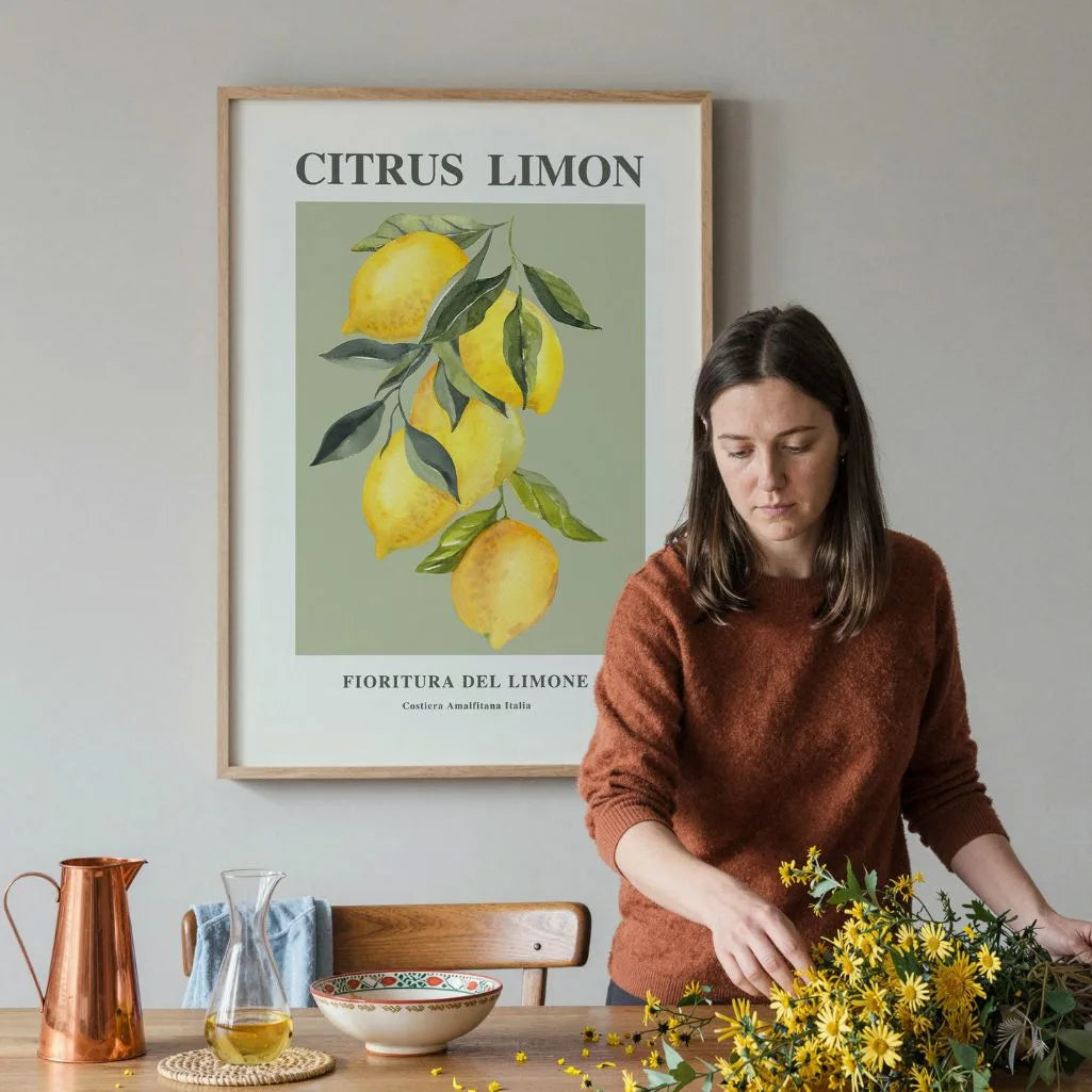 Zitronenzweig Poster