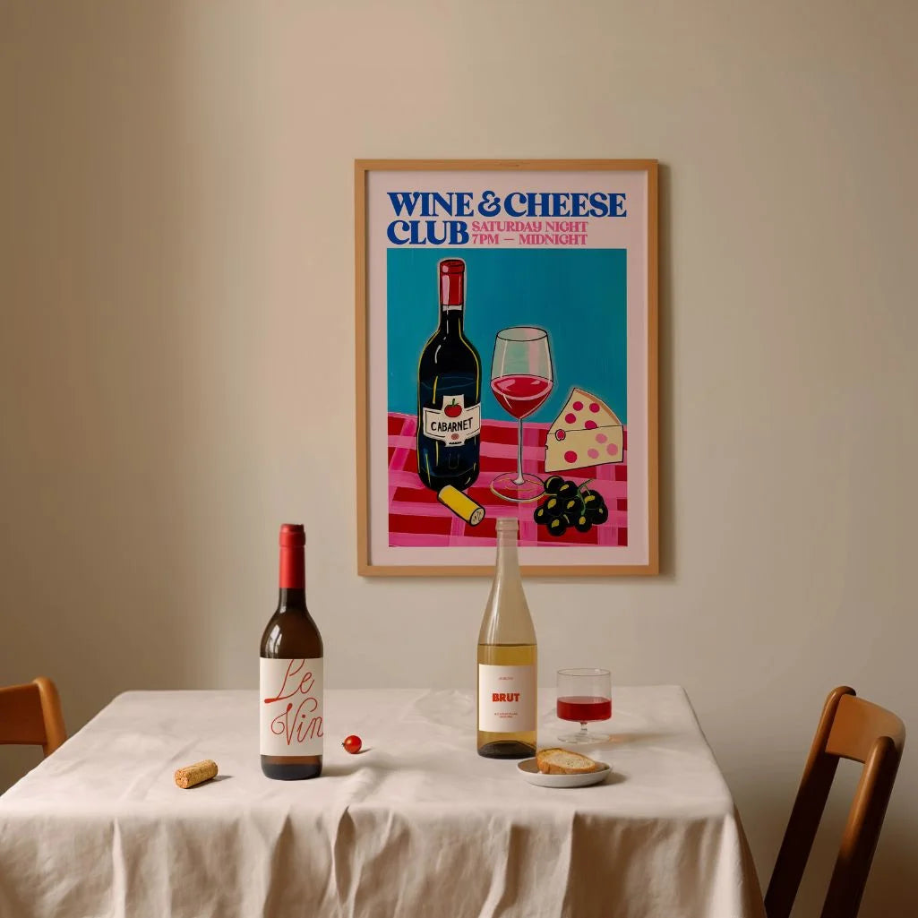 Affiche Club Vin-Fromage