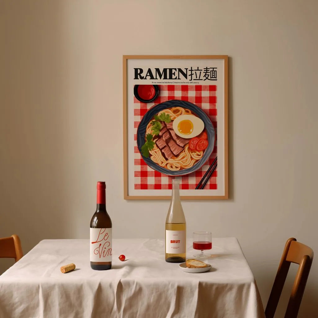 Ramen Schüssel Poster
