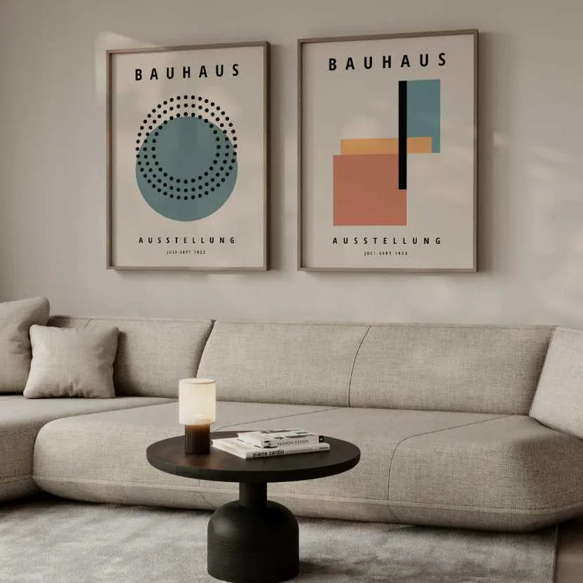 Set de 2 Pósters Bauhaus
