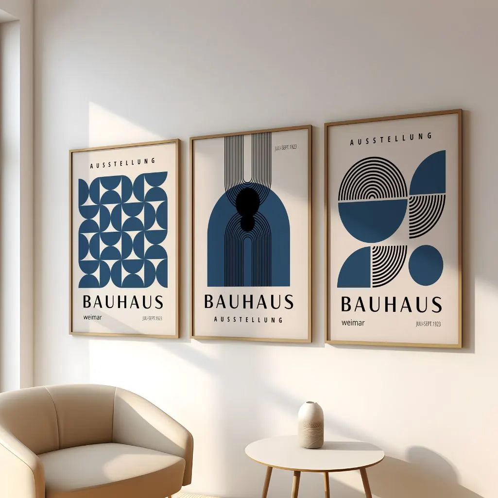 Bauhaus – Set de 3 Pósters