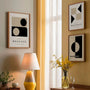 Bauhaus wall art print – geometric Bauhaus poster for home decor and interior styling