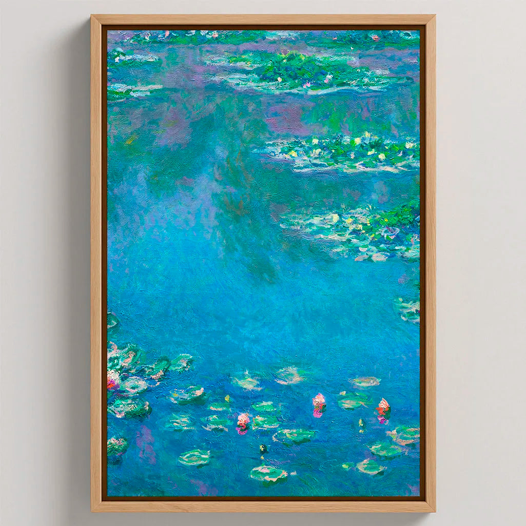 Toile encadrée - Nymphéas