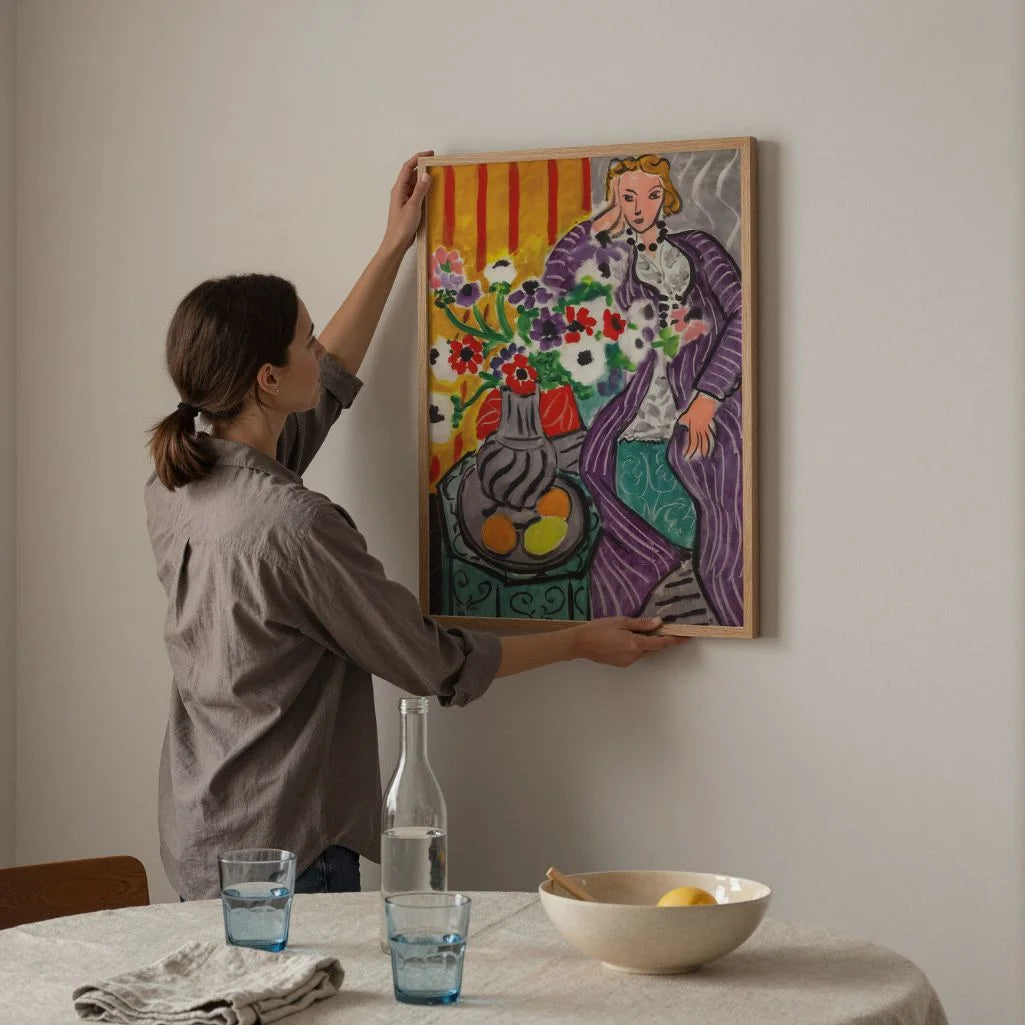 Henri Matisse reproduction wall art print – classic Matisse poster for home decor and interior styling