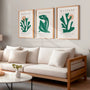 Matisse set of 3 wall art posters – elegant Matisse poster trio for interior decor and contemporary living spaces