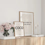 music quote poster living room decor