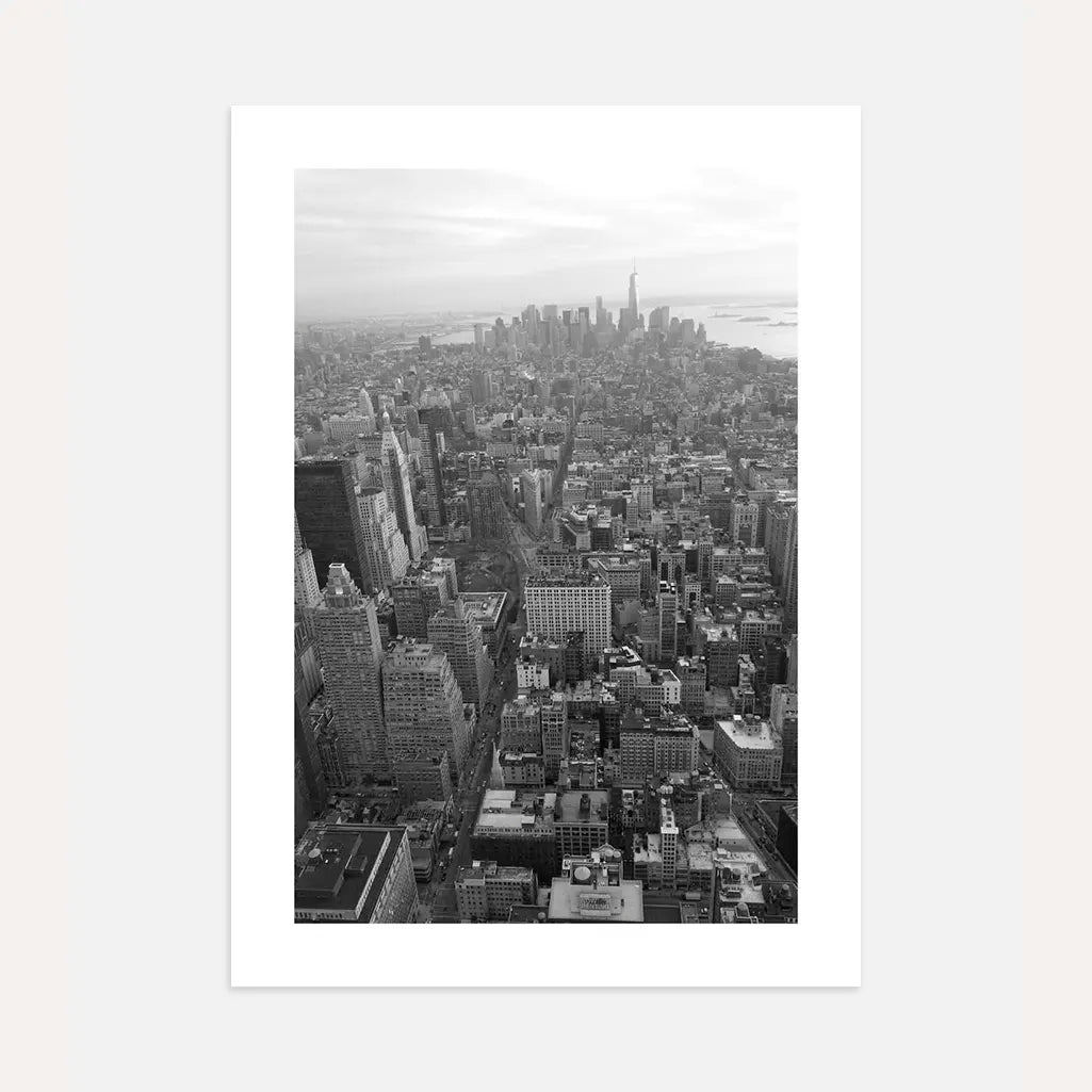 new york city view poster wall art