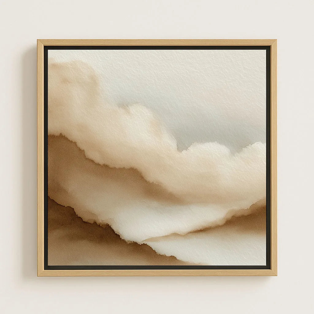 Toile encadrée – Brume de sable